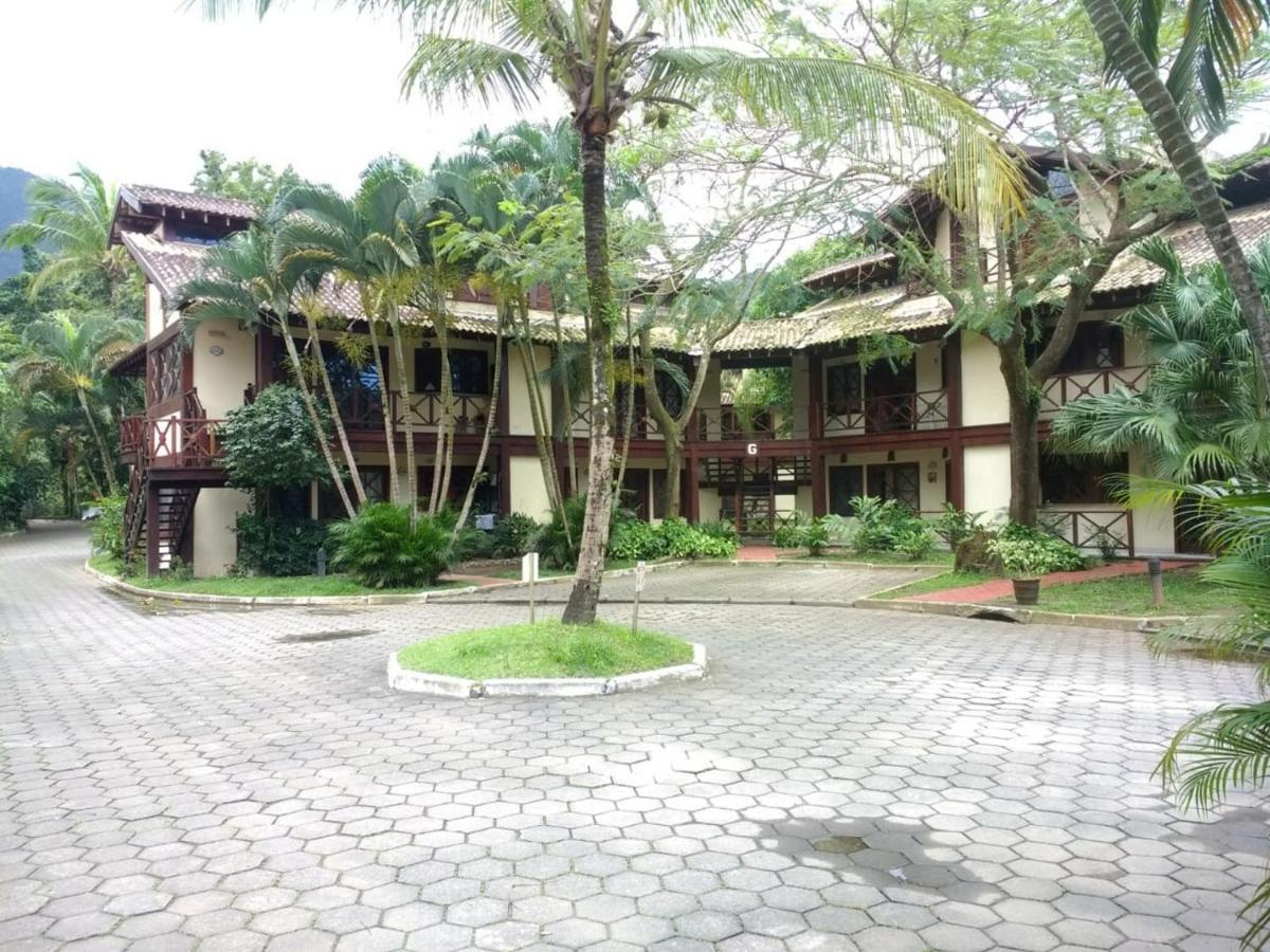 Flat Em Maresias - Em Frente A Praia Bagian luar foto