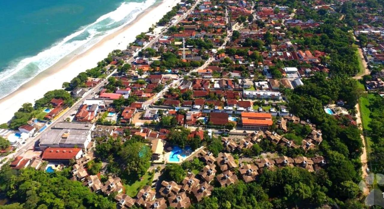 Flat Em Maresias - Em Frente A Praia Bagian luar foto