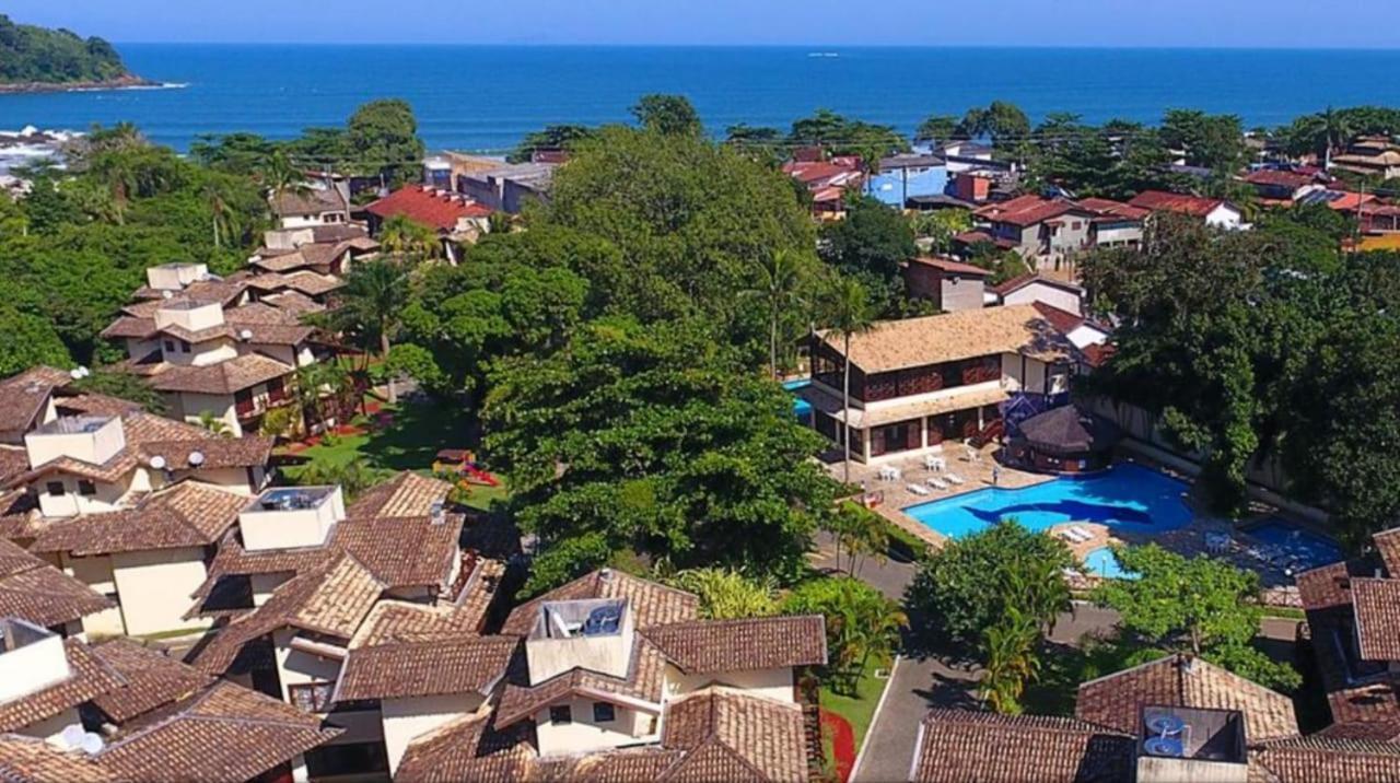 Flat Em Maresias - Em Frente A Praia Bagian luar foto